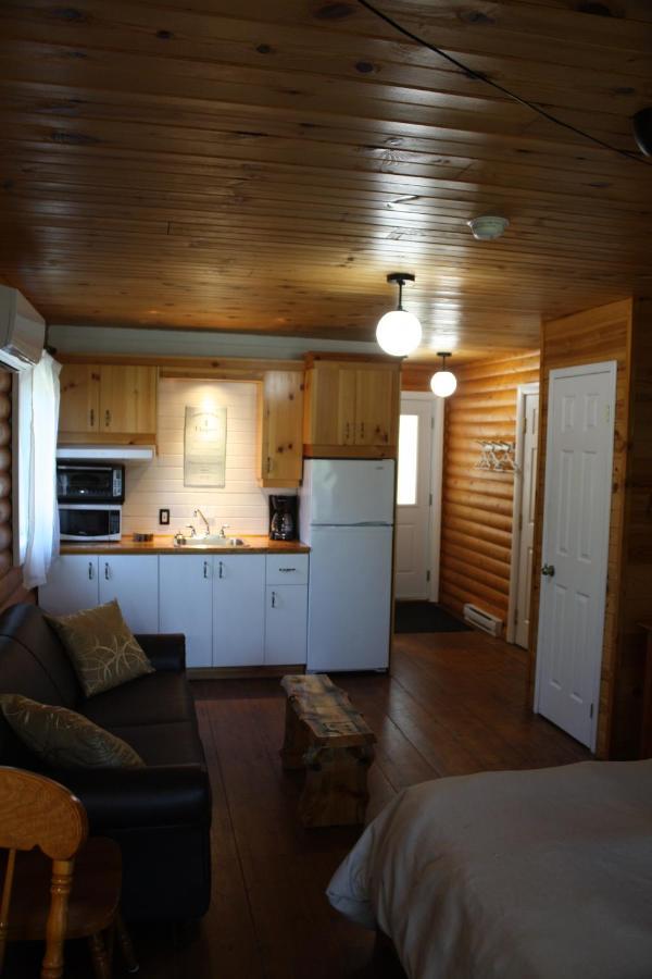 Chalets Et Spa Lac Saint-Jean 샹보르 외부 사진