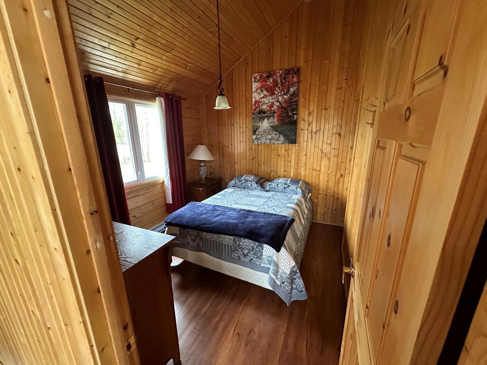 Chalets Et Spa Lac Saint-Jean 샹보르 외부 사진